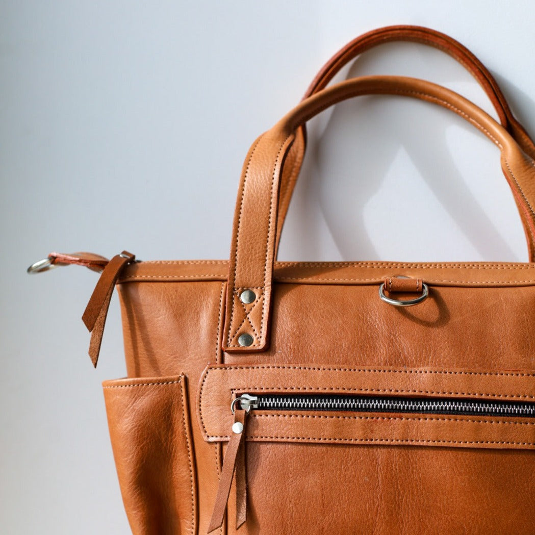 Mochila Teté + 1 Correa Corta London en Caramelo