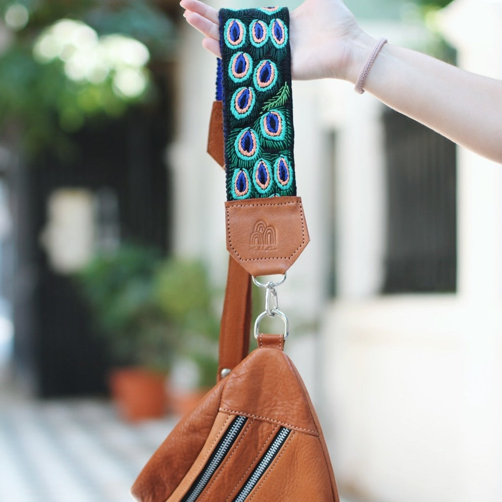 Emma Sling Bag + Cappadocia Strap in Caramel