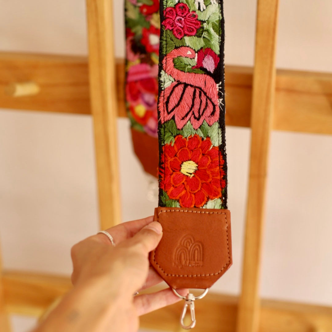 Correa Larga Vintage 6 en Caramelo