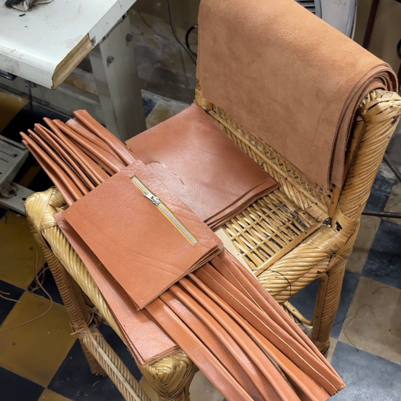 NEW! Huipil Tote Bag Lucy in Caramel 1