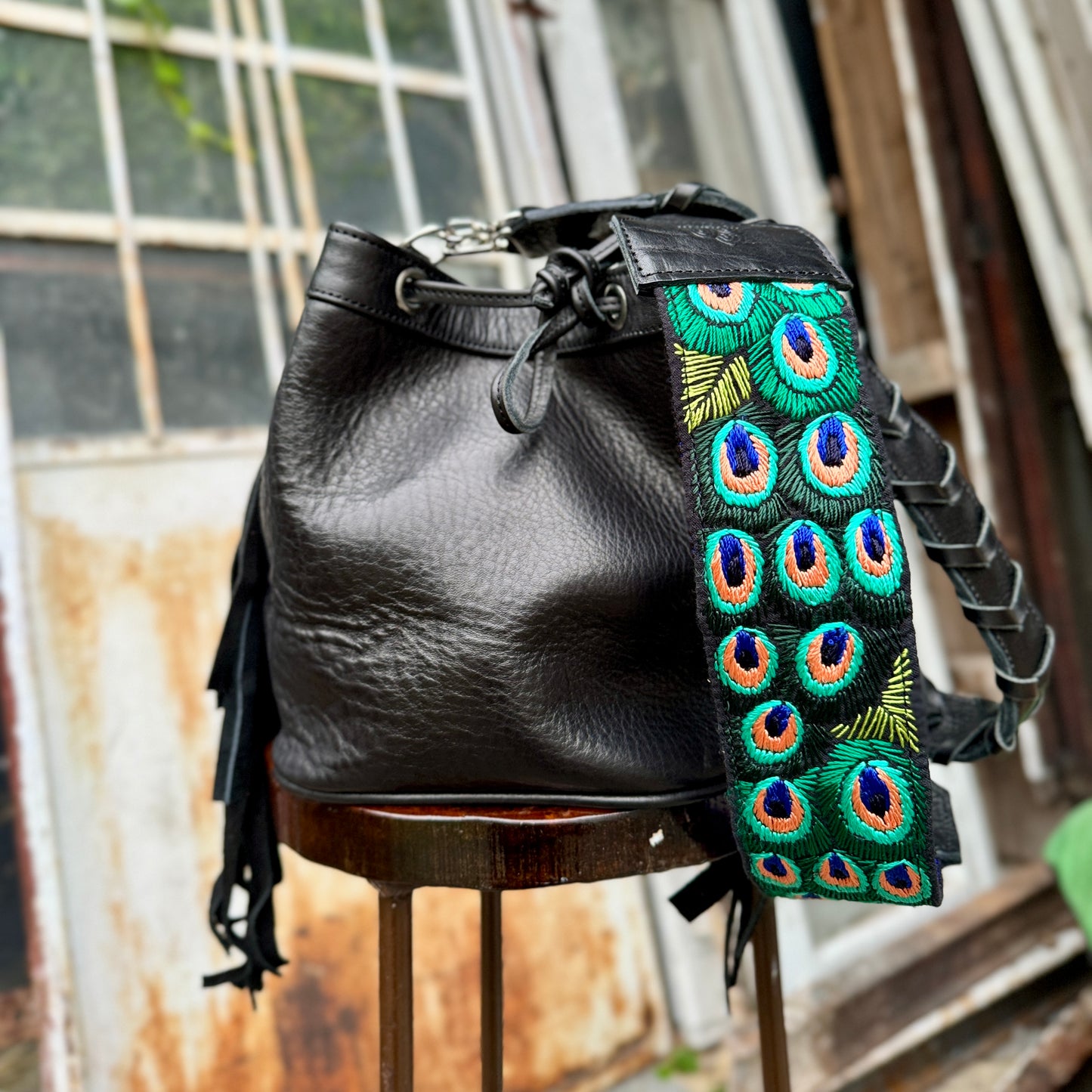Bolso Elsa en Negro + Correa Corta Cappadocia