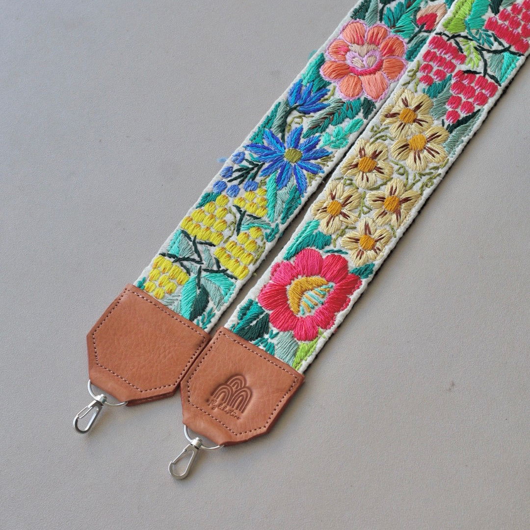 Copenhagen Camera Strap in Caramel by Mariu Riganti