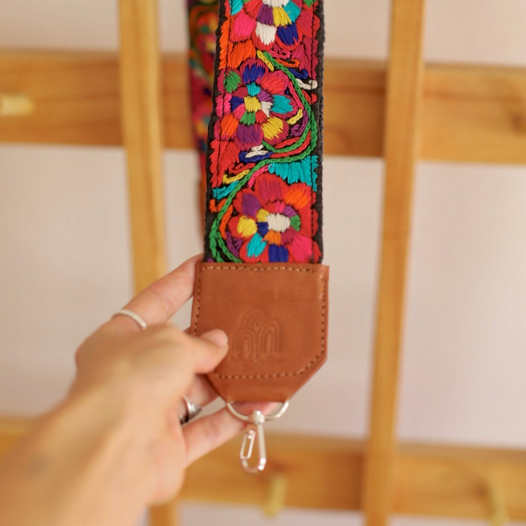Correa Larga Vintage 3 en Caramelo