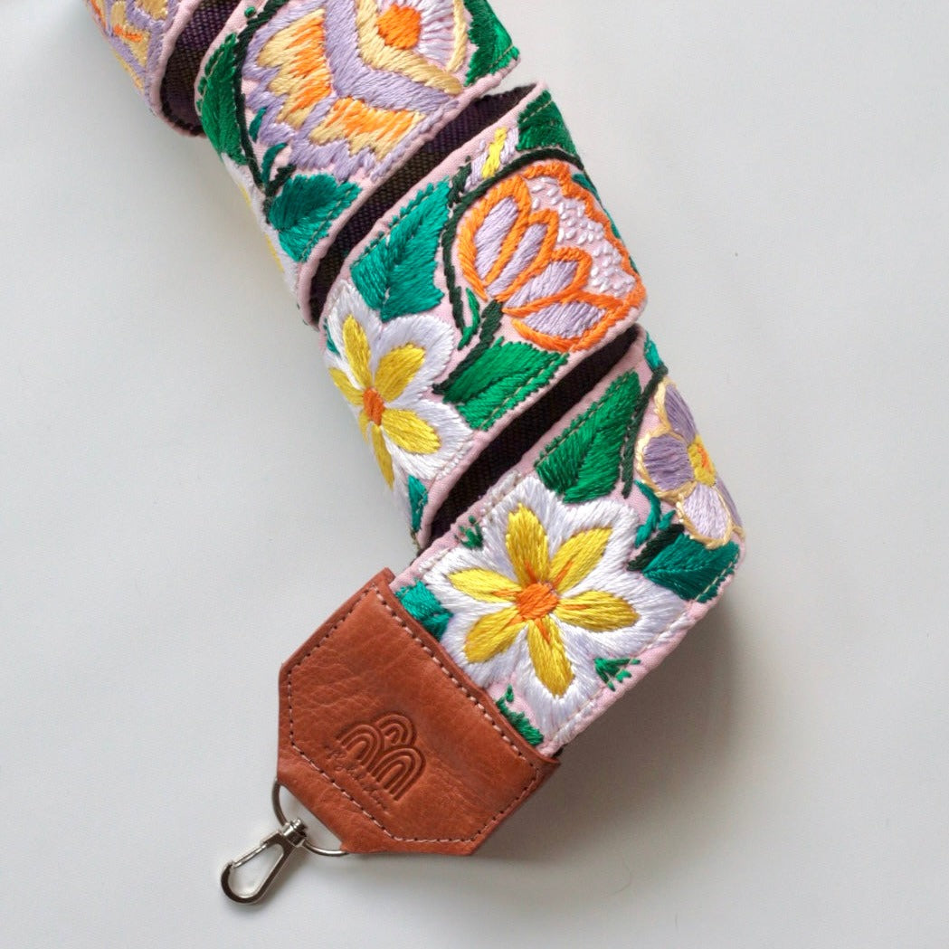 Phone Pouch Titi + Bali Long Strap in Caramel