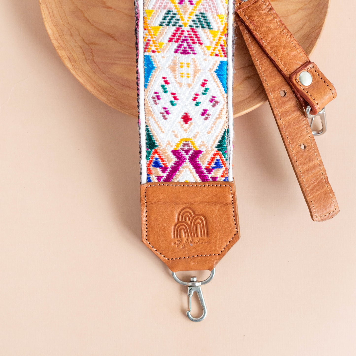 Correa Corta Jaipur en Caramelo