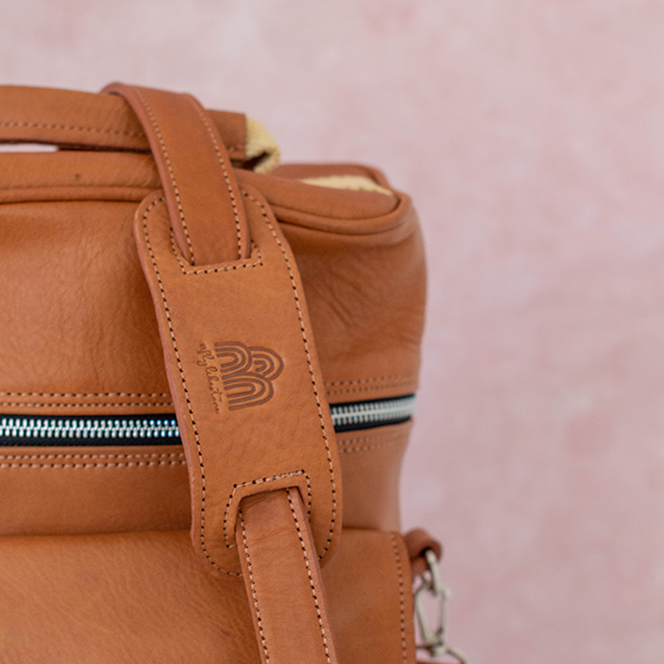 Picnic Bag Mafalda in Caramel + Strap Argentina
