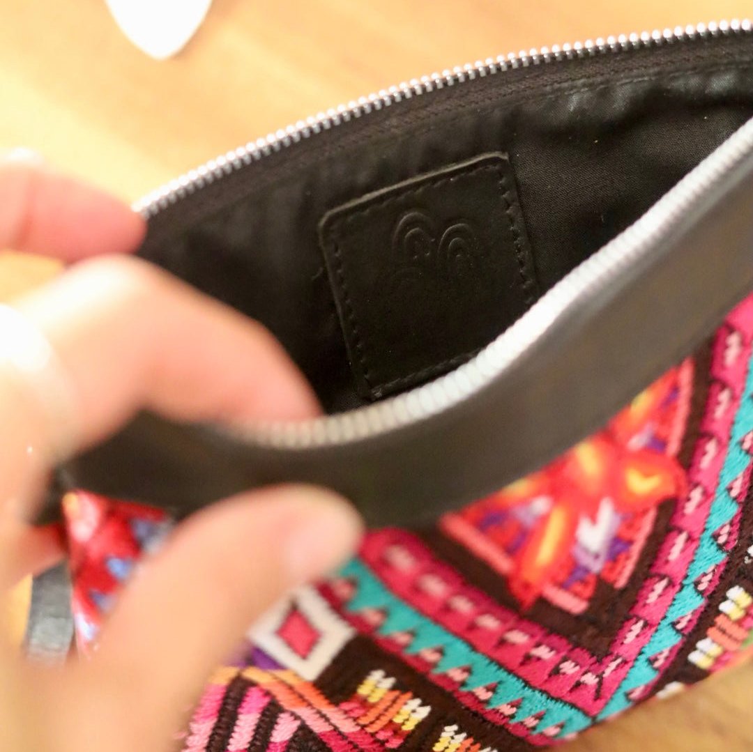 NEW Huipil Clutch in black by flylikestore