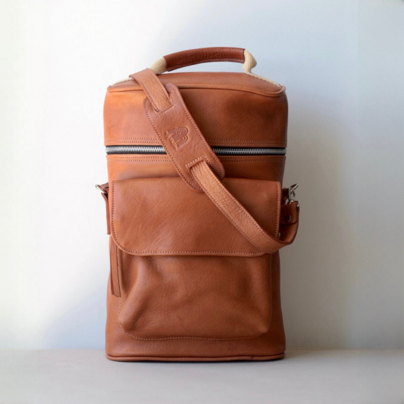 Picnic Bag Mafalda in Caramel + Strap Argentina