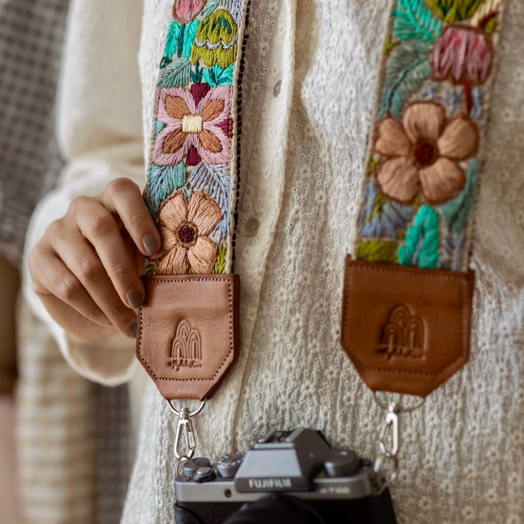 Patagonia Camera Strap in Caramel by SONO Handmade
