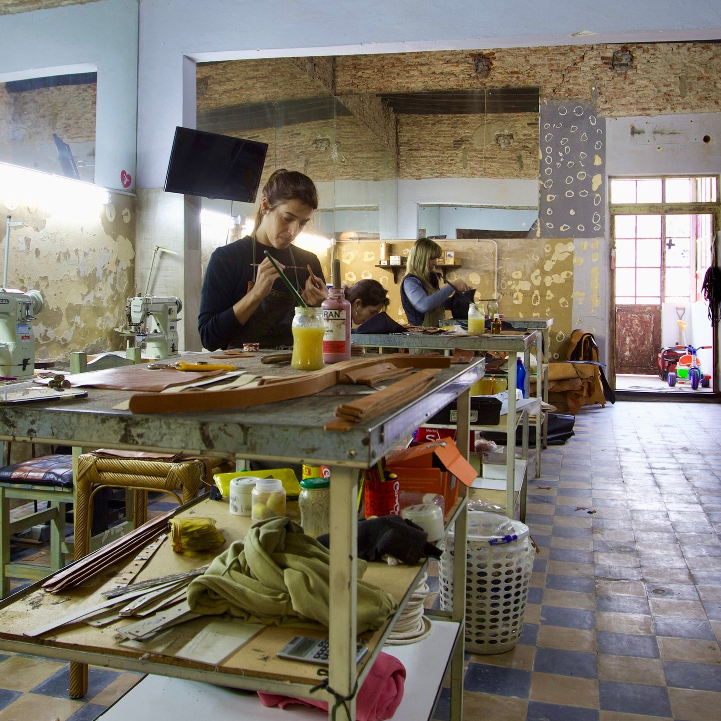 Correa Corta Amsterdam en Caramelo