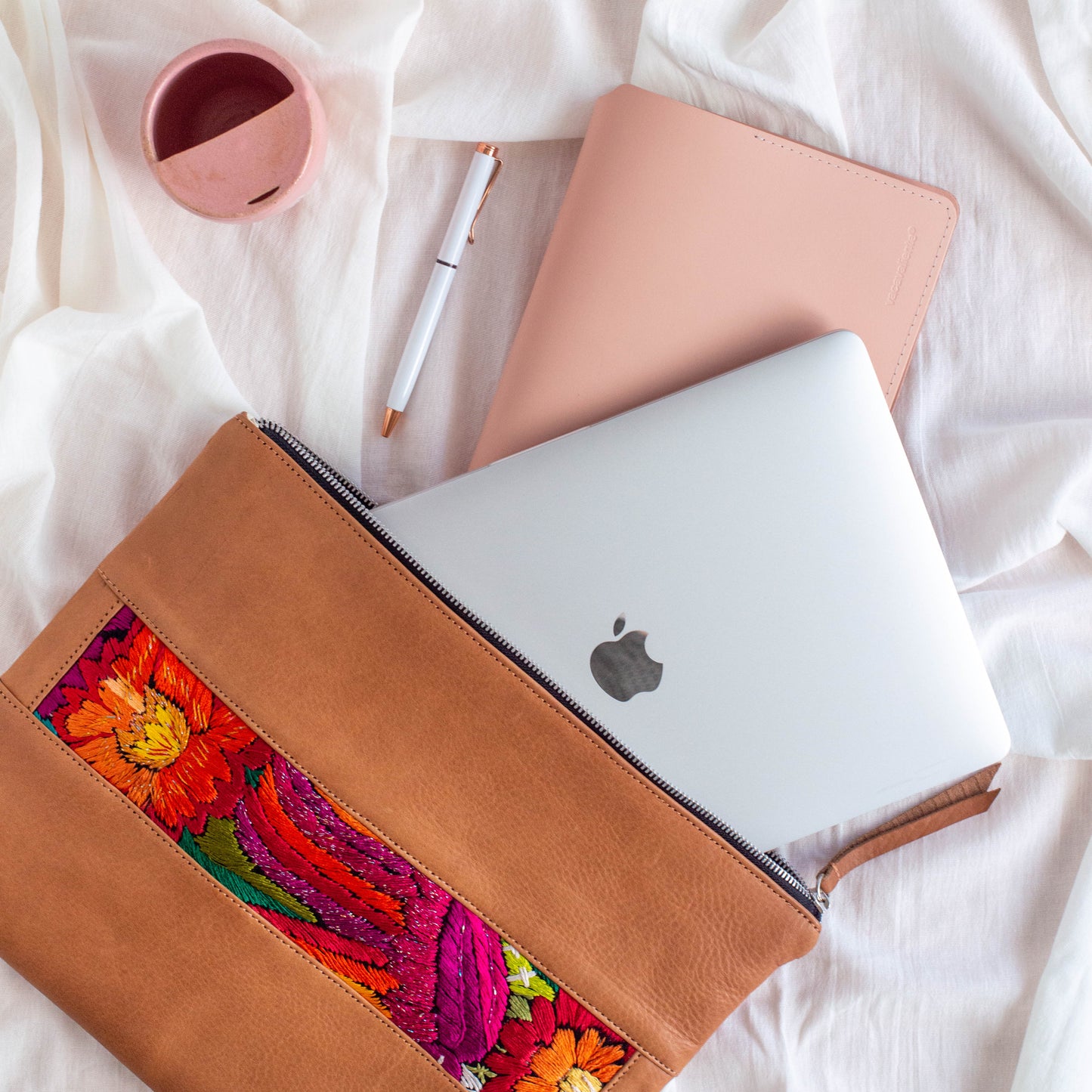 Laptop Case Vintage 1 in Caramel