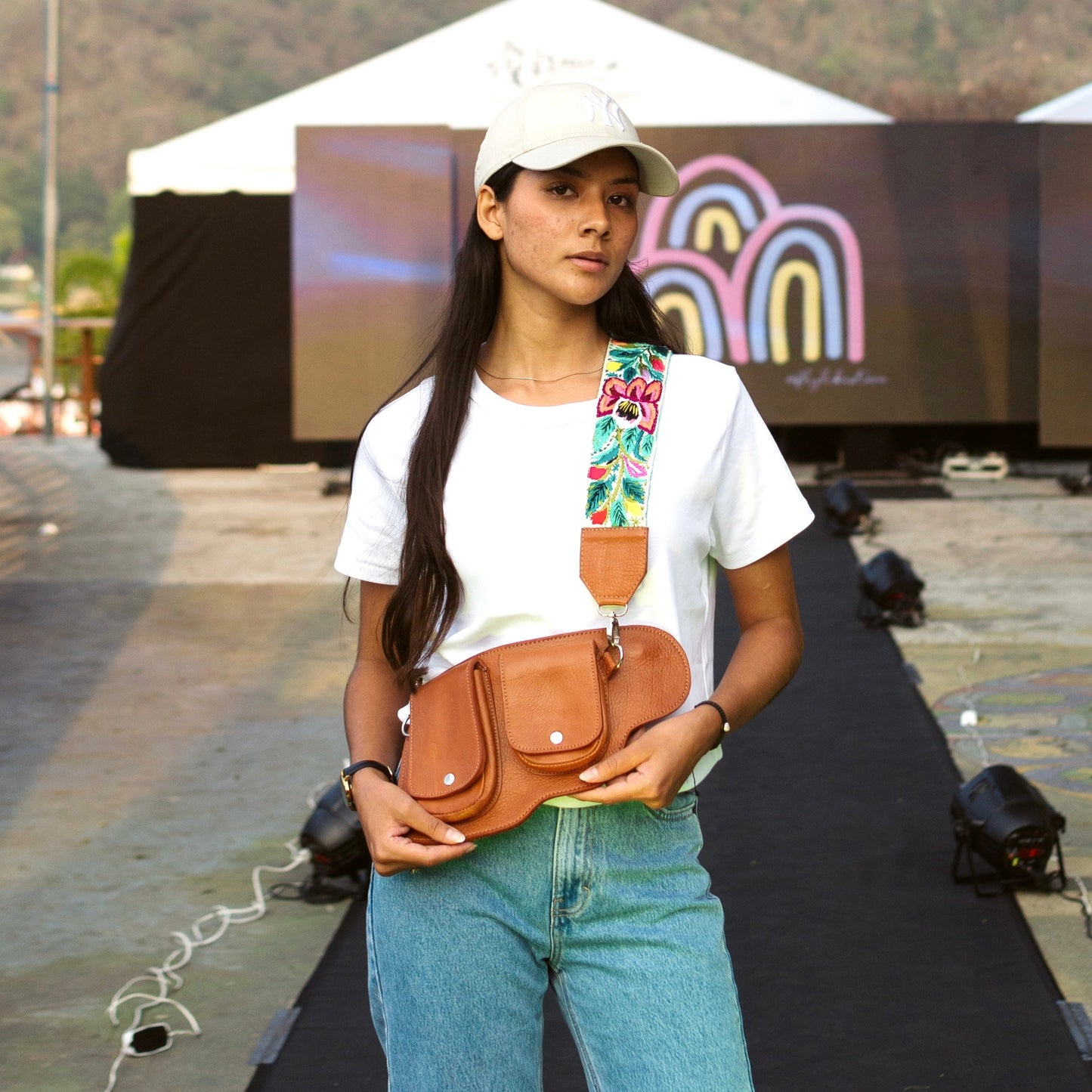 Coco Sling Bag + Cangas de Onis Strap in Caramel