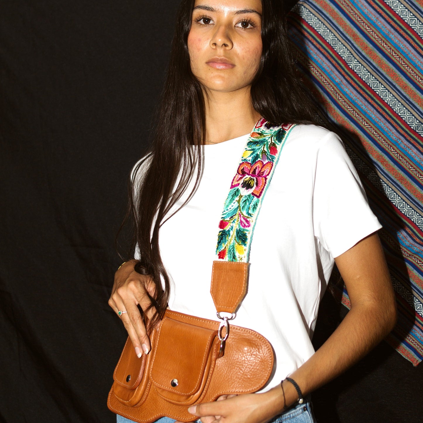 Coco Sling Bag + Cangas de Onis Strap in Caramel