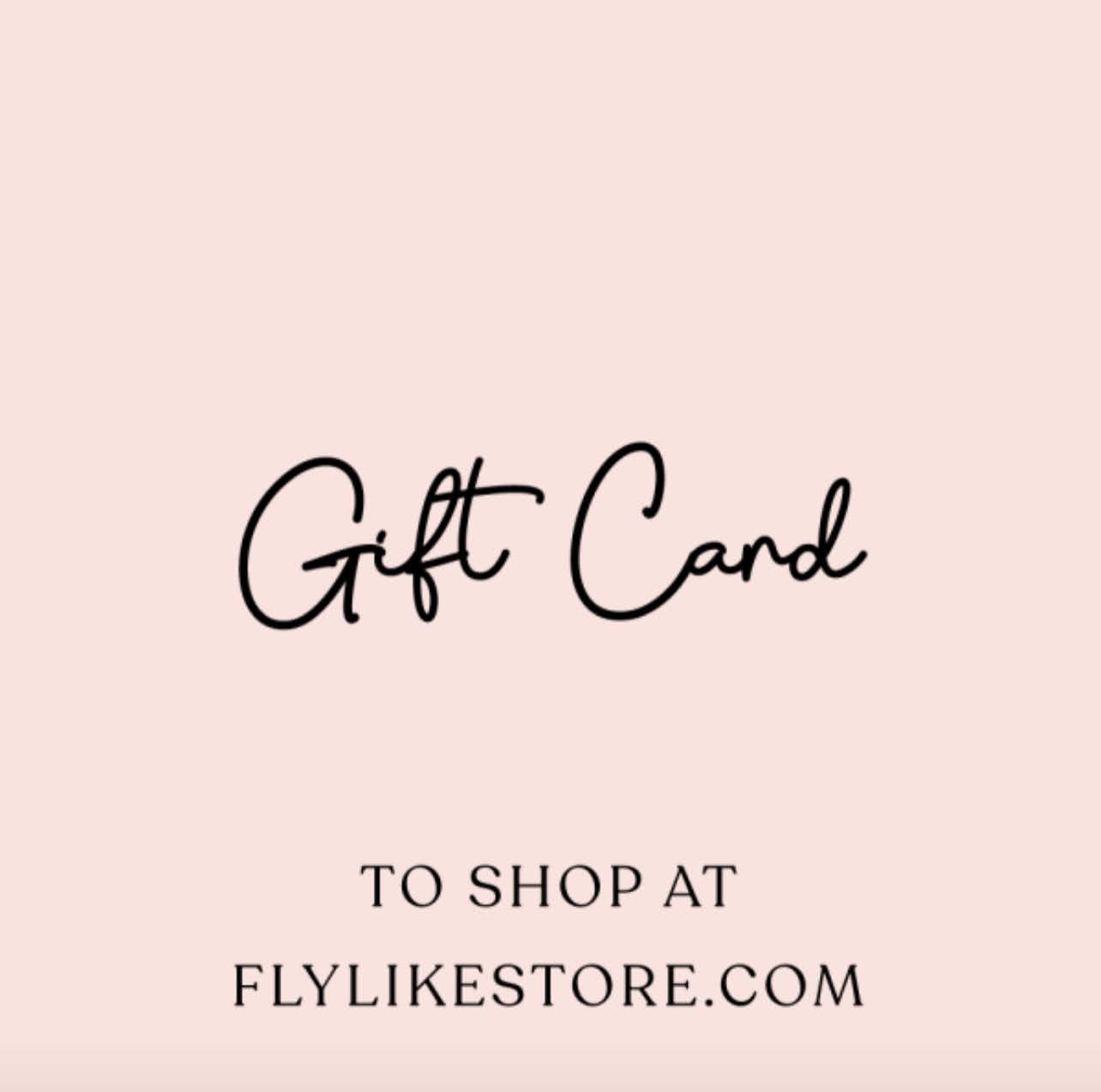 Tarjeta Regalo Digital Flylikestore
