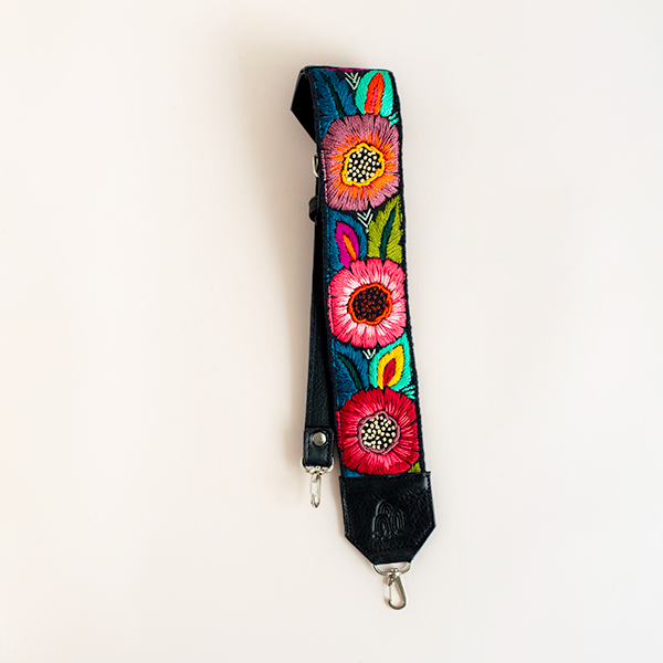 Emma Sling Bag + Mostar Strap in Black