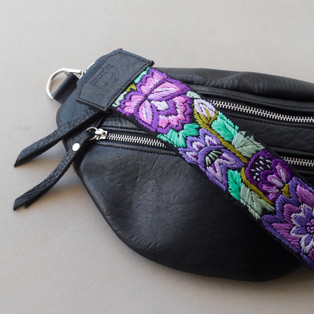 Emma Sling Bag + Provence Strap in Black
