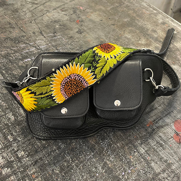 Coco Sling Bag + Buenos Aires Strap in Black