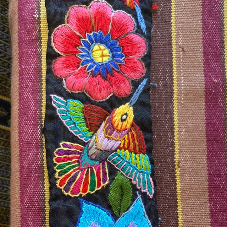 Santiago Atitlán 1/2 Strap in Black