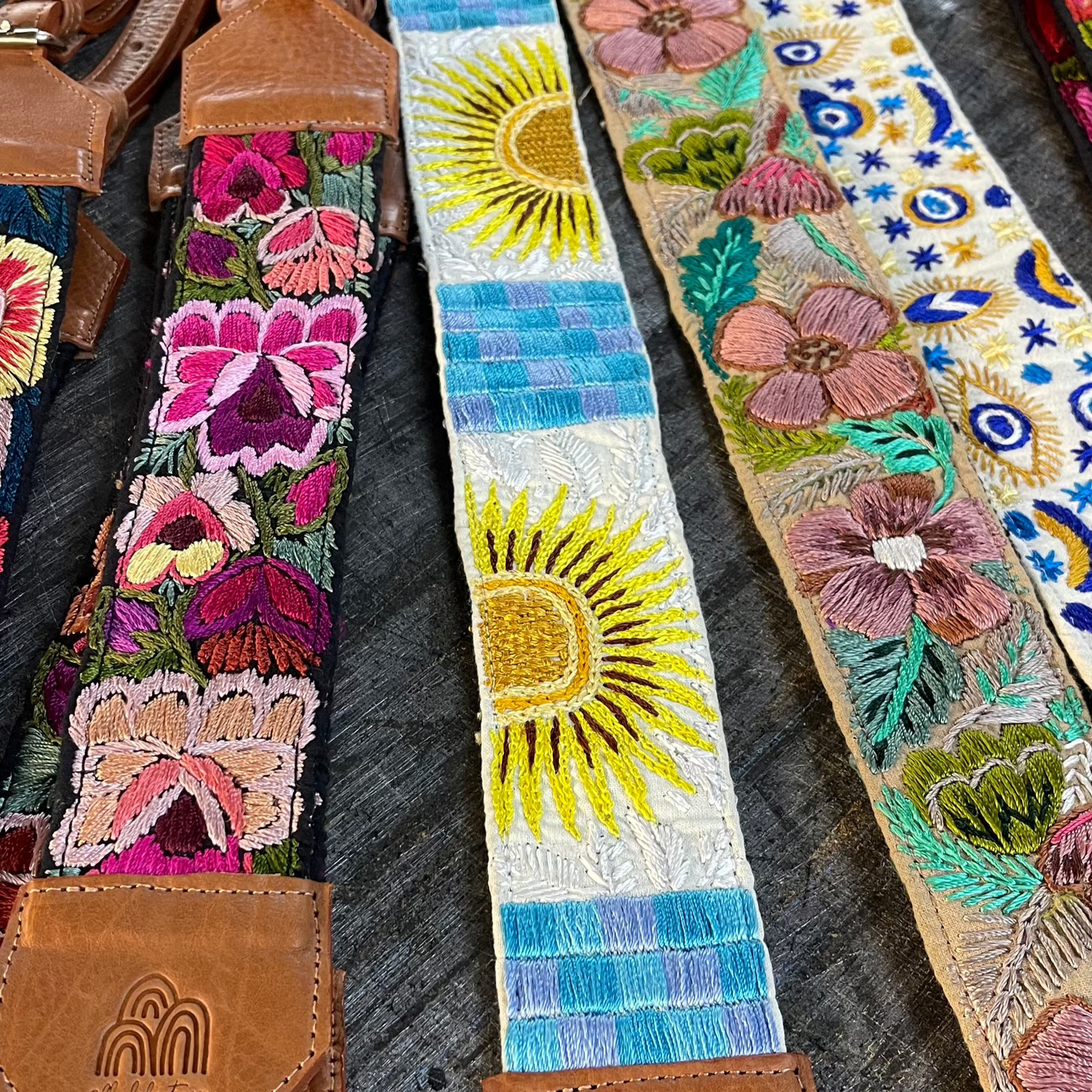 Argentina 1/2 Strap in Caramel by ByFlorecer