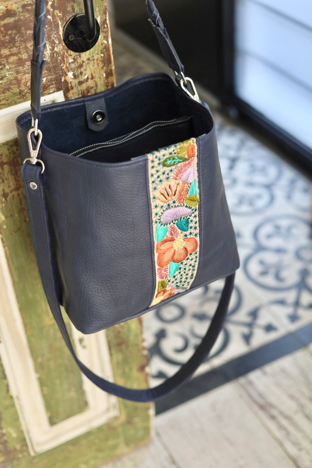 Bag Tiry + Mallorca Strap in Blue