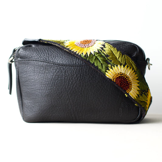 Neceser de Viaje Aimé + Correa Corta Praga en Negro