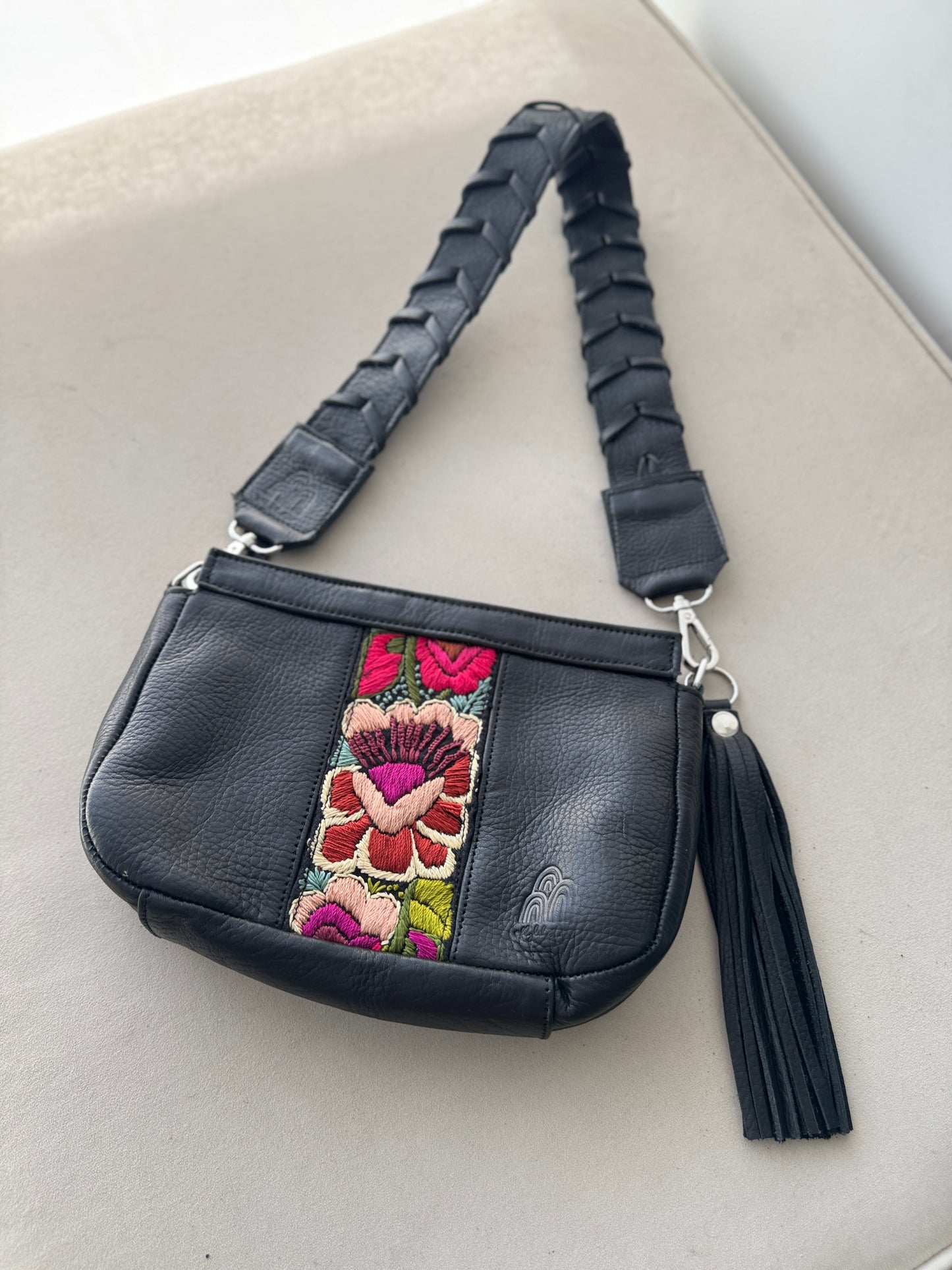 Mini Bag Lujan + Abu Dhabi Strap in Black