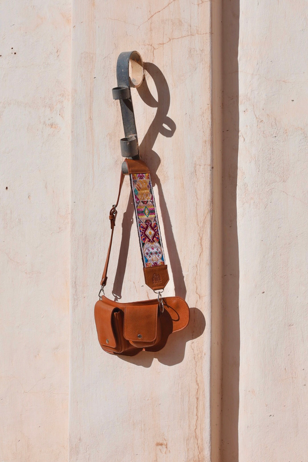 Coco Sling Bag + Jaipur Strap in Caramel