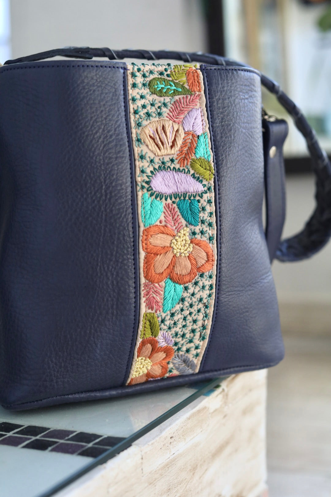 Bag Tiry + Mallorca Strap in Blue