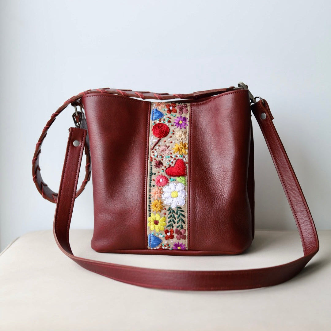Bag Tiry + Amalfi Strap in Red