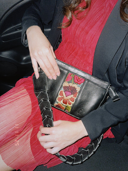 Mini Bag Lujan + Abu Dhabi Strap in Black