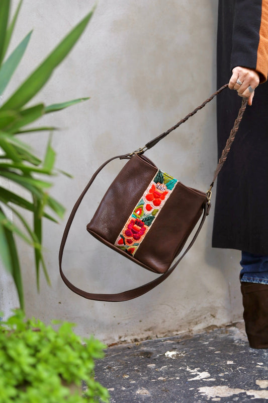 Tote Bag Tiry + Strap Amalfi en Rojo