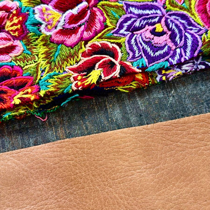 NEW! Huipil Tote Bag Lucy in Caramel 4