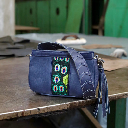 Mini Bag Lujan + Cappadocia Strap in Blue