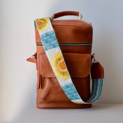 Picnic Bag Mafalda in Caramel + Strap Argentina
