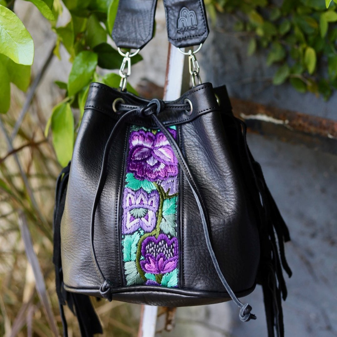 Bolso Elsa en Negro con Correa Provence