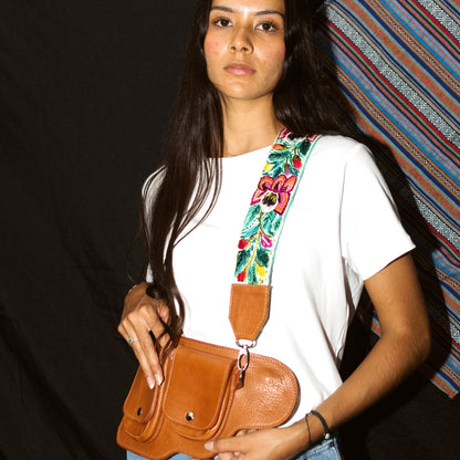 Coco Sling Bag + Cangas de Onis Strap in Caramel