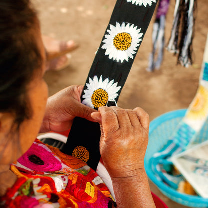 Suede Bag Calu + Edinburgh Strap in Caramel